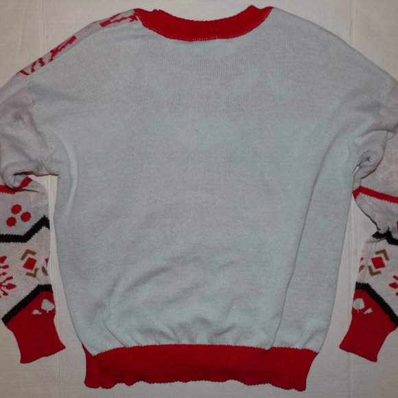 Christmas Sweater By Well Warm Women's Size ( L ) NWT - Picture 5 of 7